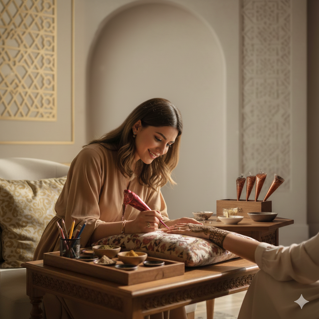 Henna art by Shabina