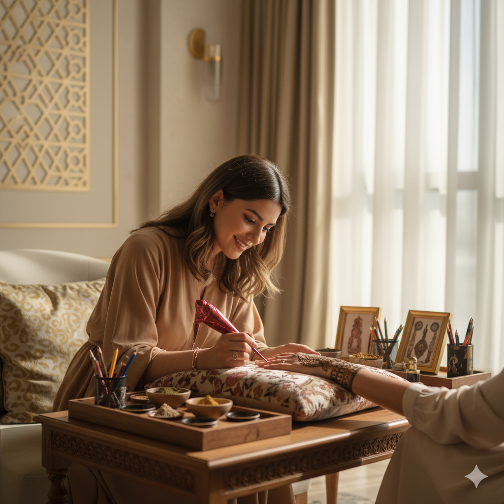 Henna art by Shabina